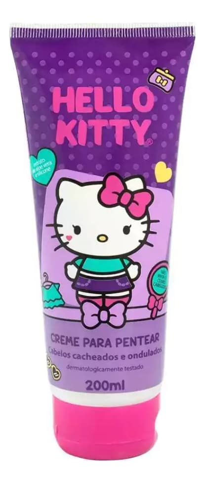 HK Hello Kitty Creme para Pentear Cacheados 200ml