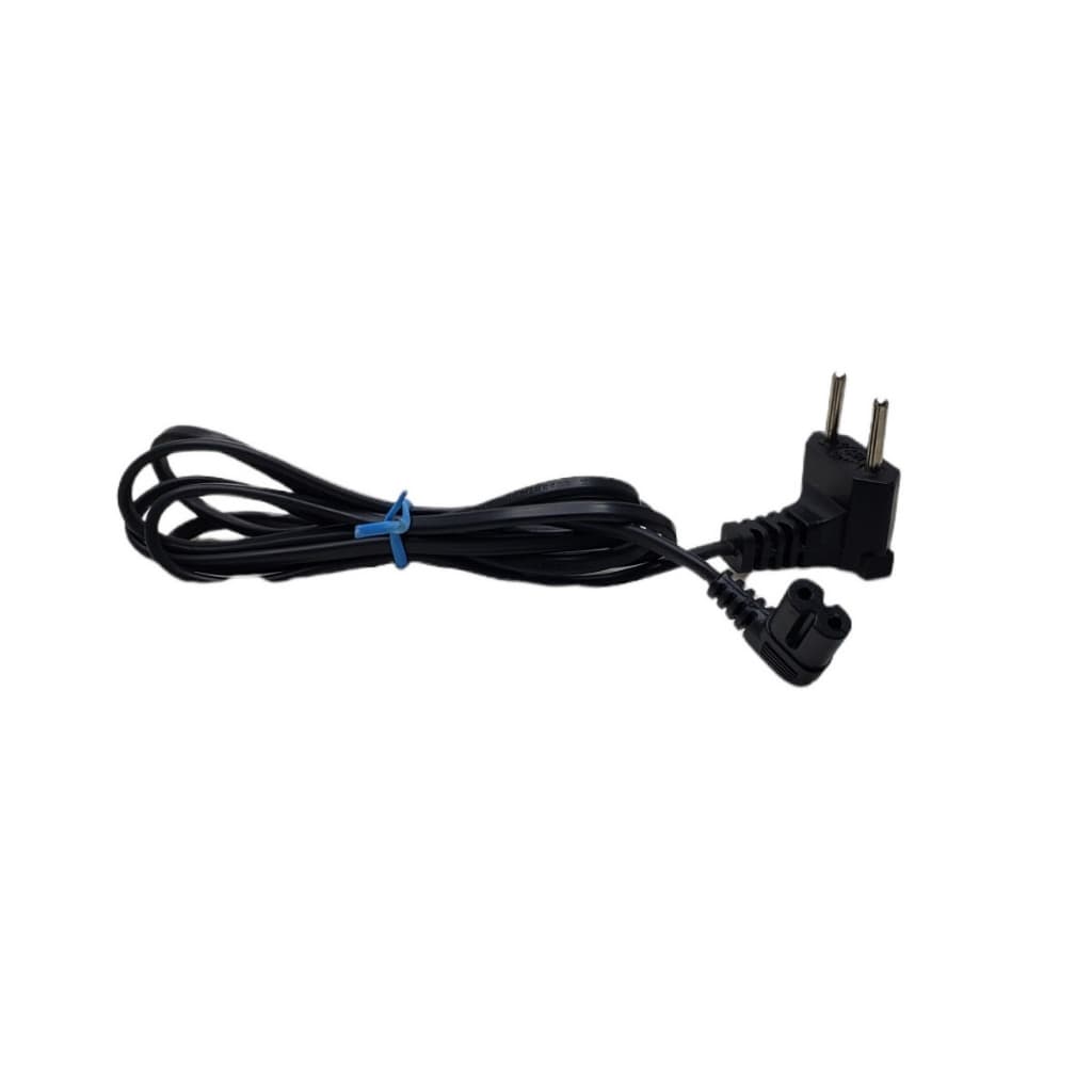 Cabo De Forca Ac Samsung Tipo 8 90 Graus 3mt Preto