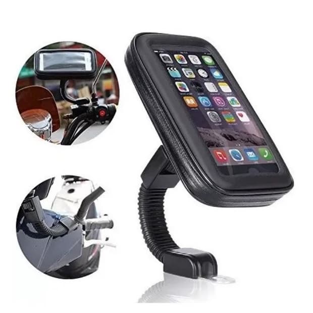 Suporte de Celular Para Moto A Prova D´água Lehmox Ley-211 Suporte Para Entregador De App
