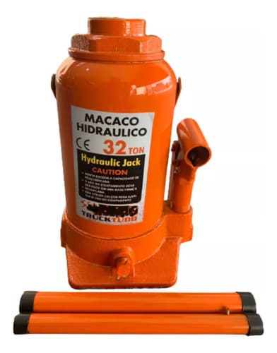 Macaco Hidráulico 32 T Tipo Garrafa Caminhão Linha Pesadas