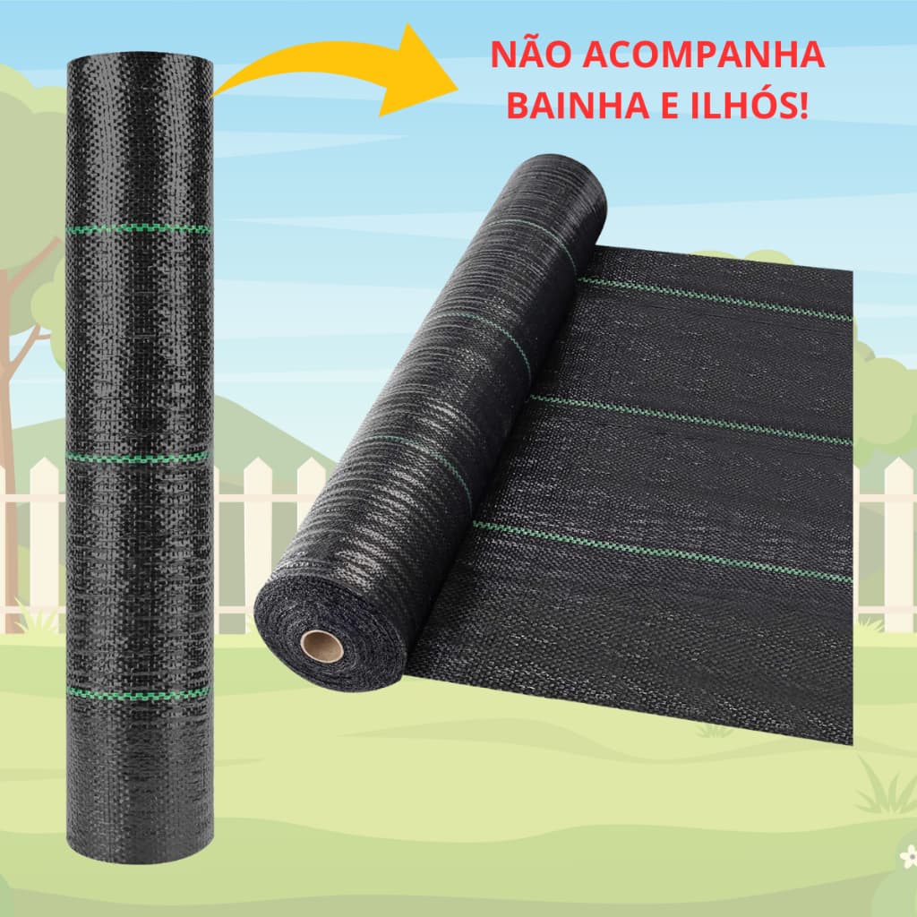 Tela Sombrite 100% Proteção Chuva Gado Cultivo Multiuso 2x10