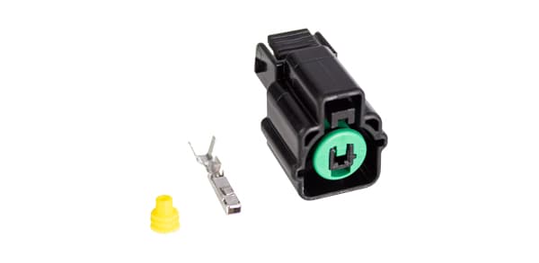 kit chicote compressor de ar condicionado hyundai hb20 - femea 1 via