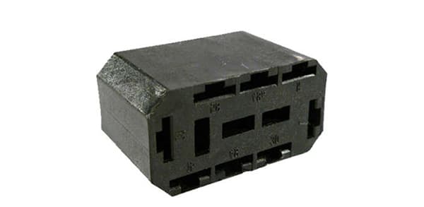 Conector Fêmea 6.3 -8 Vias Preto Scania ETE 7521