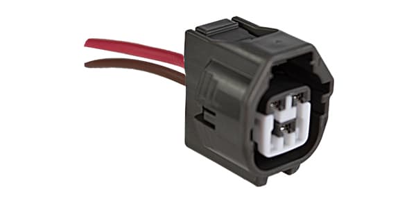 chicote da bomba de agua limpador parabrisa kia - hyundai - 3 vias femea