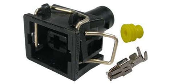 kit chicote motor partida volkswagen, femea 6,3 mm