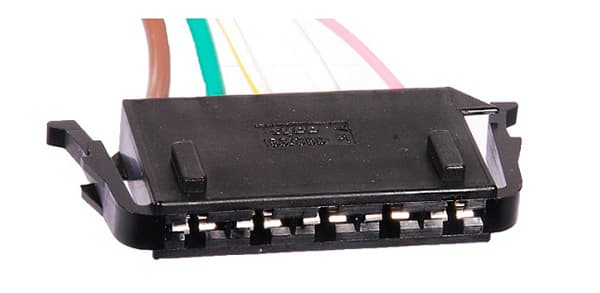 chicote ar condicionado general motor - 5 vias - femea - 6,3mm
