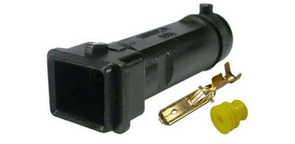 Kit Chicote Reparo -1 Via - Macho 6.3 Mm ETE 8737