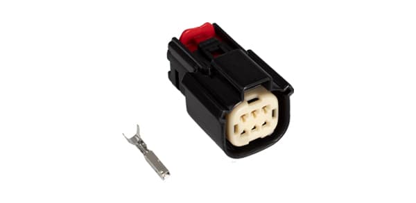 kit chicote reparo injecao eletronica - 6 vias femea