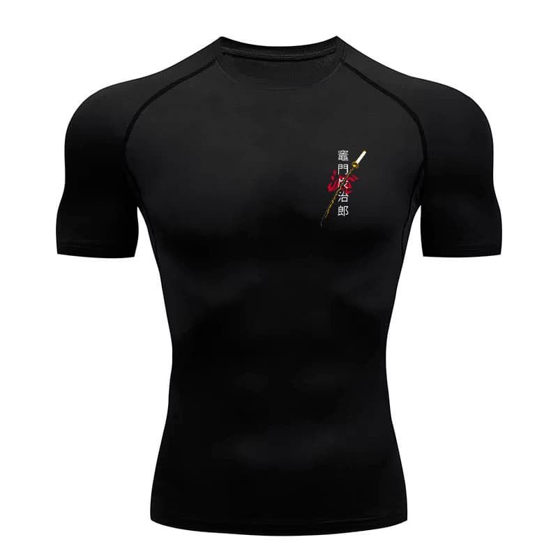 Camiseta Gym Compressão‎ Sword Anime Demon Slayer