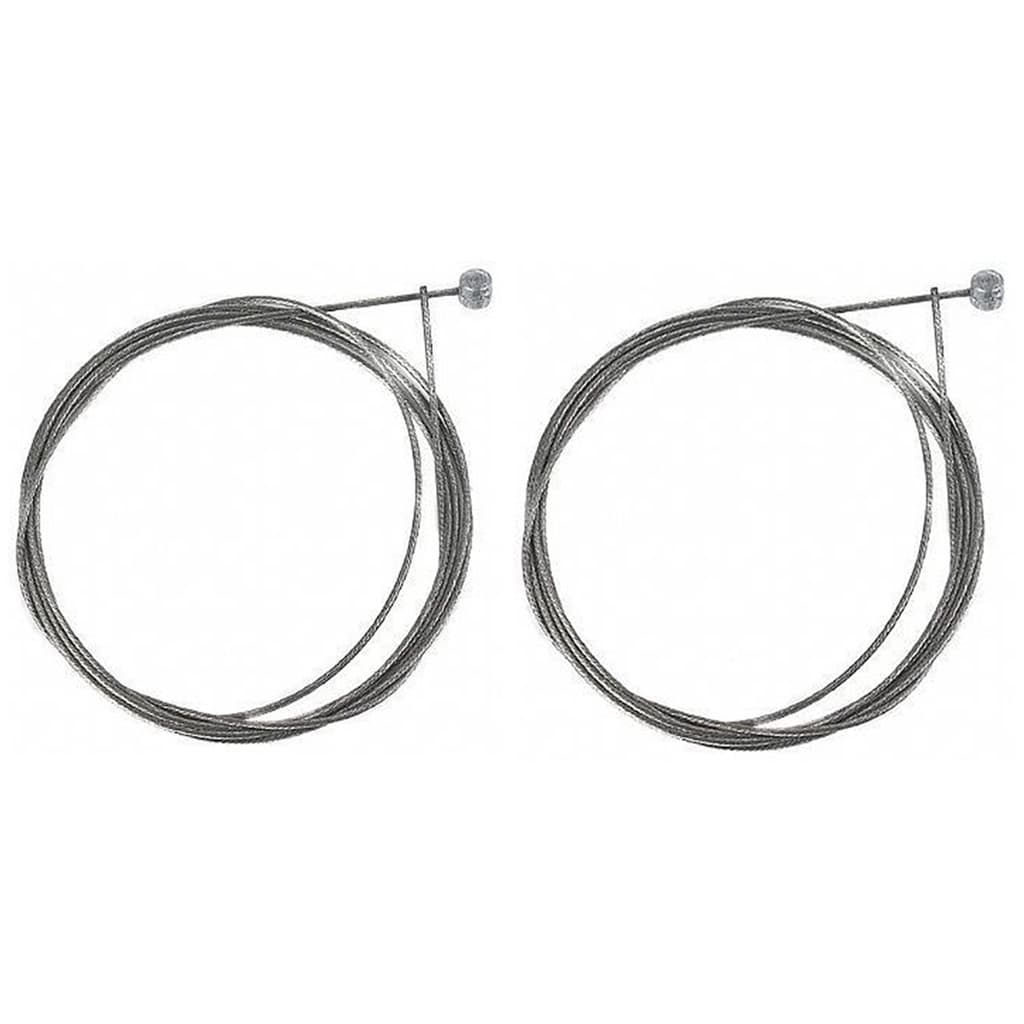 2x Cabos De Freio Para Bicicleta Em Aço Longo 1900 mm MTB Entrega Rapida