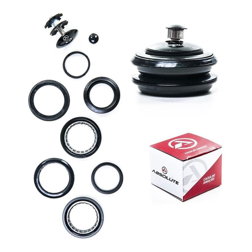 Caixa De Direcao Bike 44/44mm Semi Integrado Over Absolute Entrega Rapida