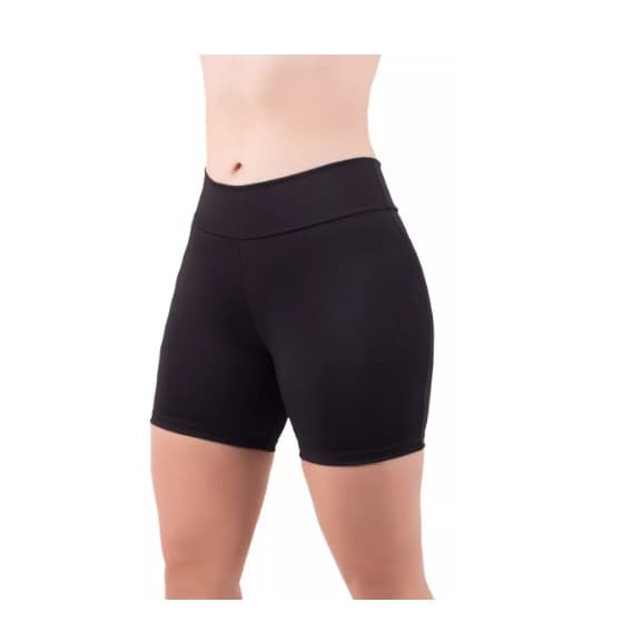 Short Feminino Fitness Suplex Liso – Short Curto para Academia e Ginástica