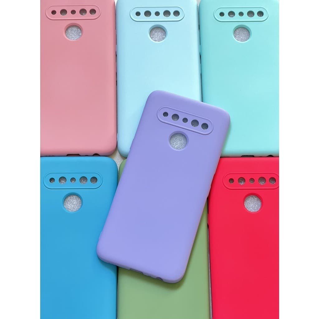 Capa Capinha LG K61 Silicone Aveludado