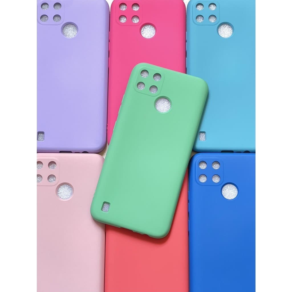Capa Capinha Realme C21Y / C25Y Silicone Aveludado