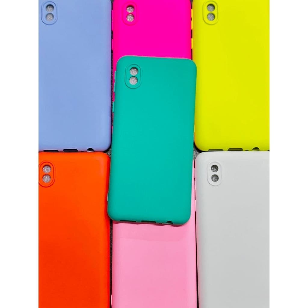 Capa Capinha Samsung A01 CORE Silicone Aveludado