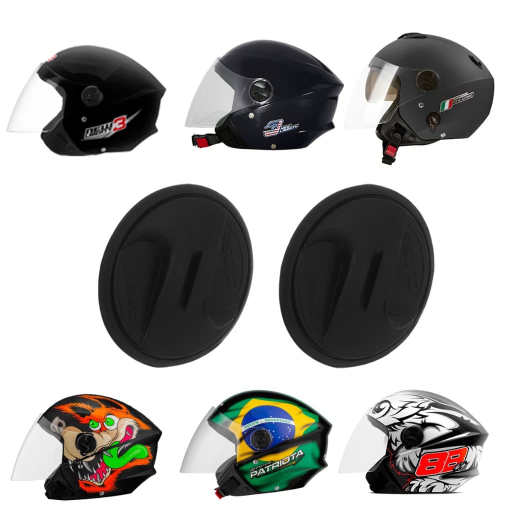Parafuso Da Viseira Capacete Pro Tork New Liberty 3 Elite Preto