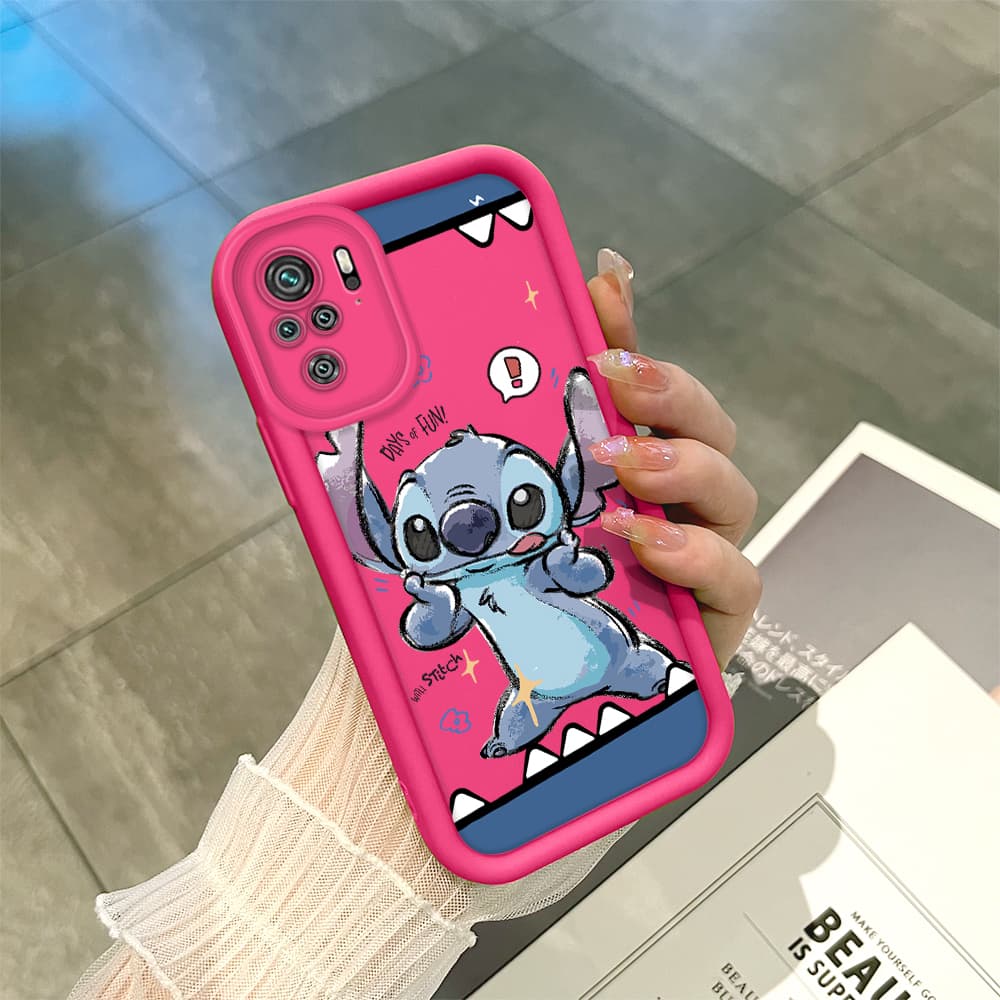 Capinha  Xiaomi Redmi Note 10 10S Poco M5S Capa Case Para De Celular Padrão de desenho Animado bonito 0027
