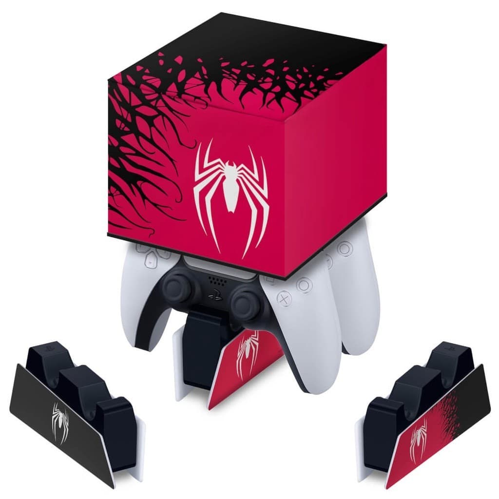 Capa para Base de Carregamento PS5 Controle - Spider-Man Homem Aranha 2 Edition