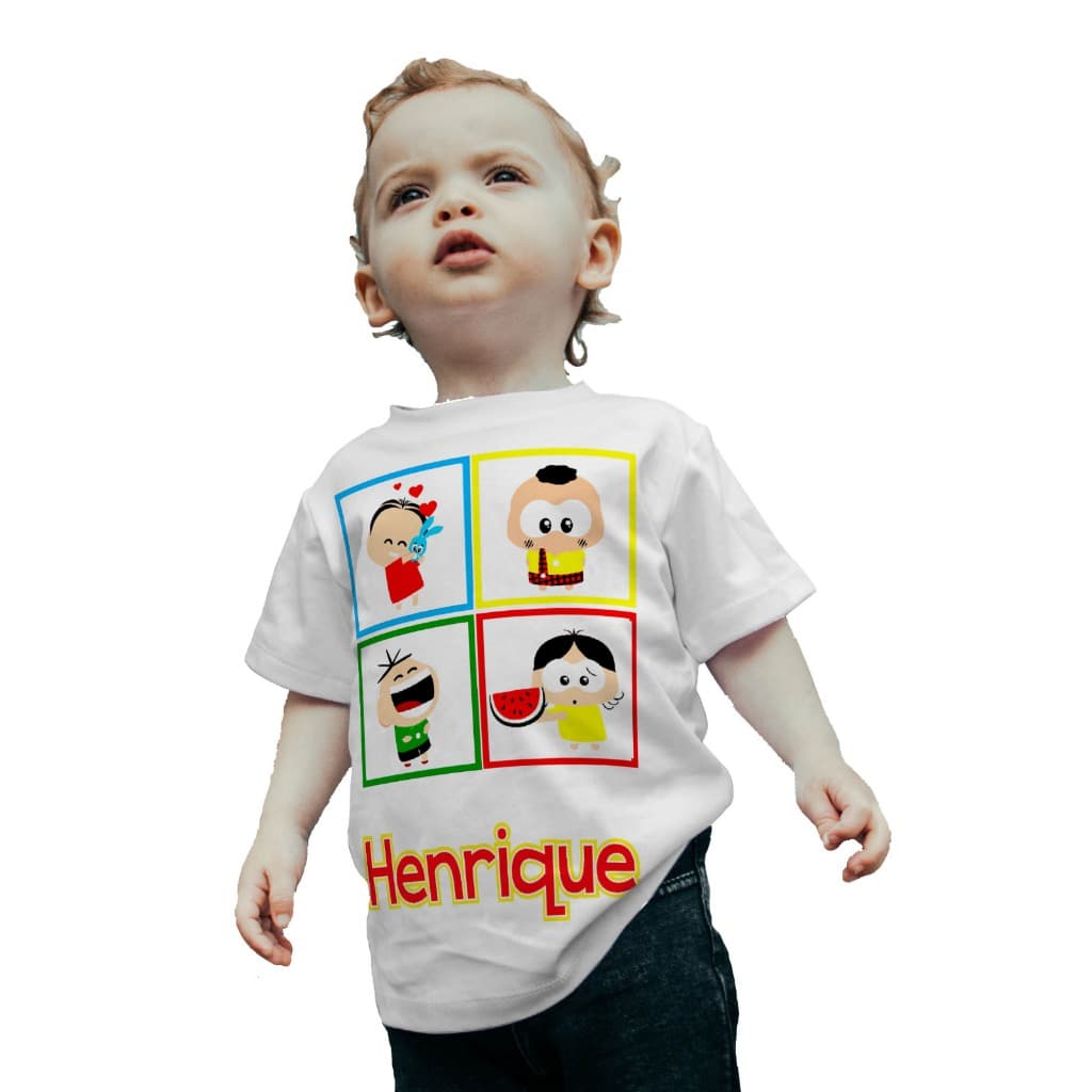 Camiseta Infantil Turma da Monica Toy Kids