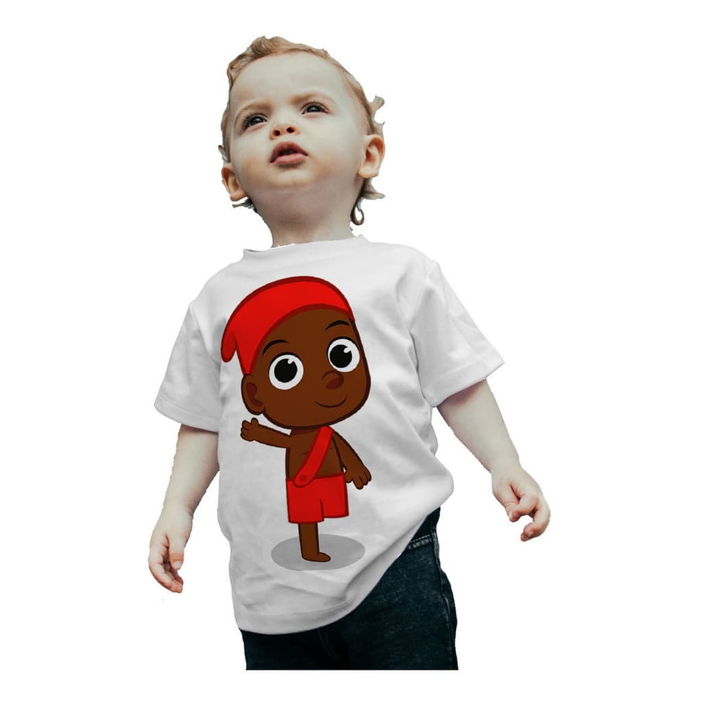 Camiseta Infantil Saci Turma Folclore Brasileiro Lendas