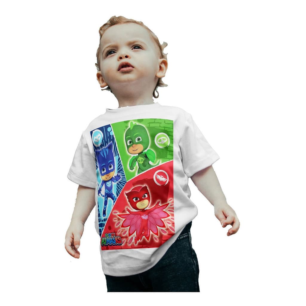 Camiseta Camisa Festa Infantil Pj Mask #6