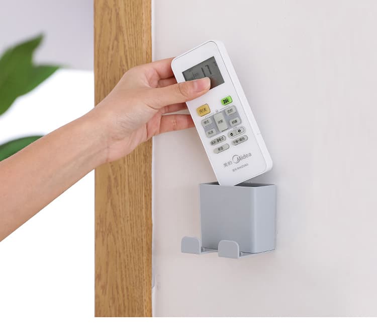 2 Conjuntos Suporte Para Controle Remoto PráTico / Porta-Controle De Smart TV Para Parede De Casa