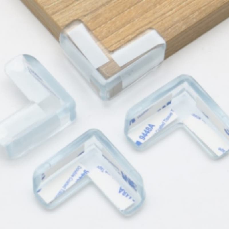 28 Peças Protetor De Quina Silicone Mesa Segurança Para Crianças E Bebes Proteção
