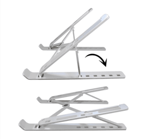 Suporte  Apoio De Notebook Laptop Compacto Articulado Home Office / Suporte Notebook / Porta Notebook Preto