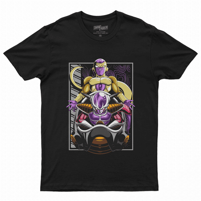 Camiseta Camisa Algodão unissex anime Dragon Ball Golden Freeza