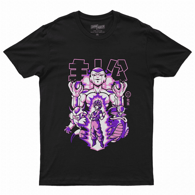 Camiseta Camisa Algodão unissex anime Dragon Ball Freeza Goku