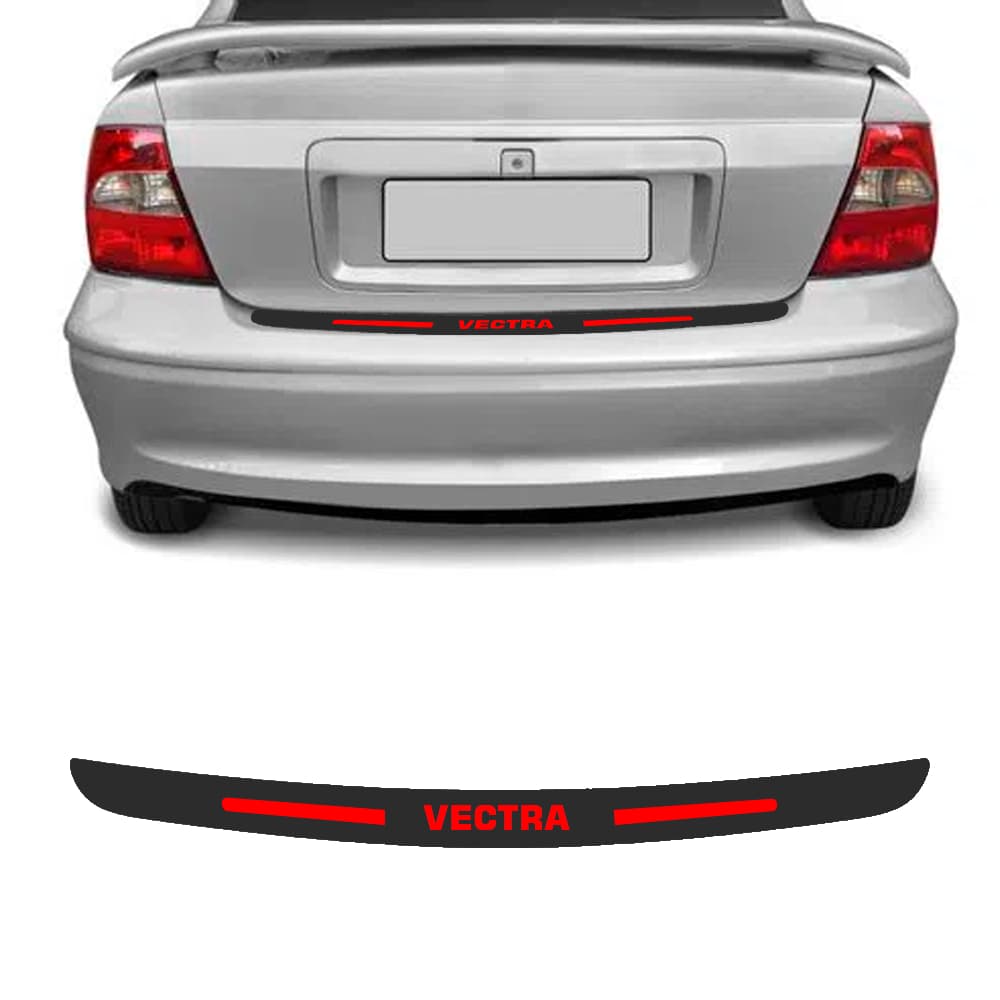 SOLEIRA DE PORTA MALA PARA CARRO ADESIVO CHEVROLET VECTRA PERSONALIZADO