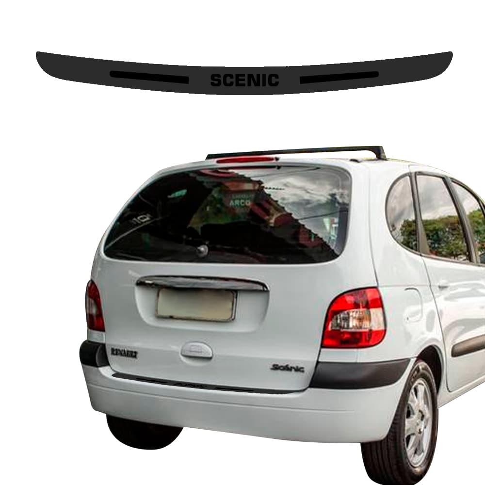 SOLEIRA DE PORTA MALA PARA CARRO ADESIVO RENAULT SCENIC PERSONALIZADO