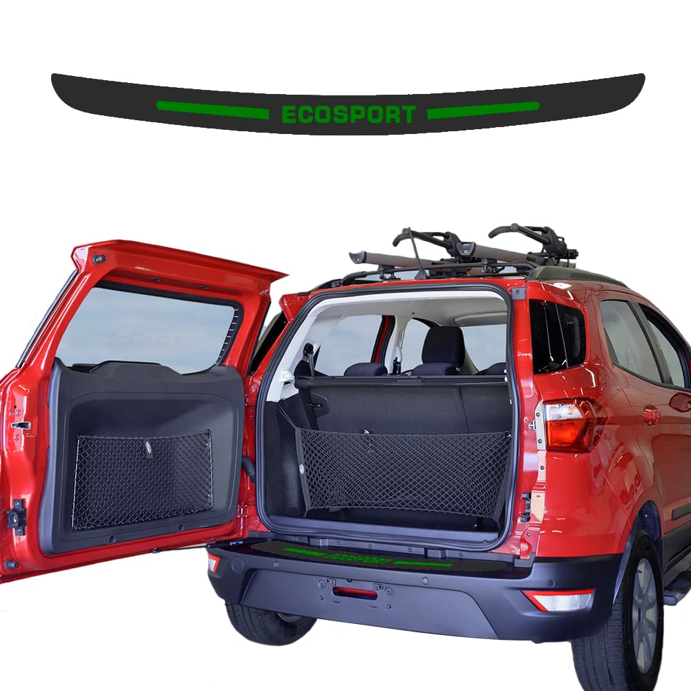 SOLEIRA DE PORTA MALA PARA CARRO ADESIVO FORD ECOSPORT PERSONALIZADO