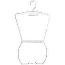 Cabide Silhueta Infantil Transparente Kit Com 3 Unidades