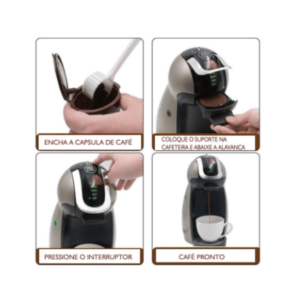 25 Pcs Capsula De Super Crema Cápsula Café Reutilizável Refrescante Efectivo Boa Relação Custo Benefício Promoção