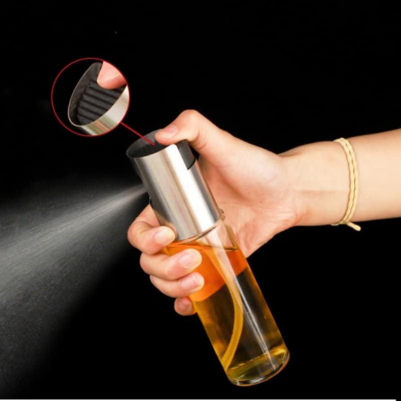 Spray Pulverizador Vidro Borrifador Azeite Vinagreessenciais De Cozinha