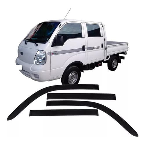 Calha De Chuva Acrilica Fumê Bongo 2005 A 2021 4 Portas Promoção Ecoflex Aguenta Fortes Chuvas