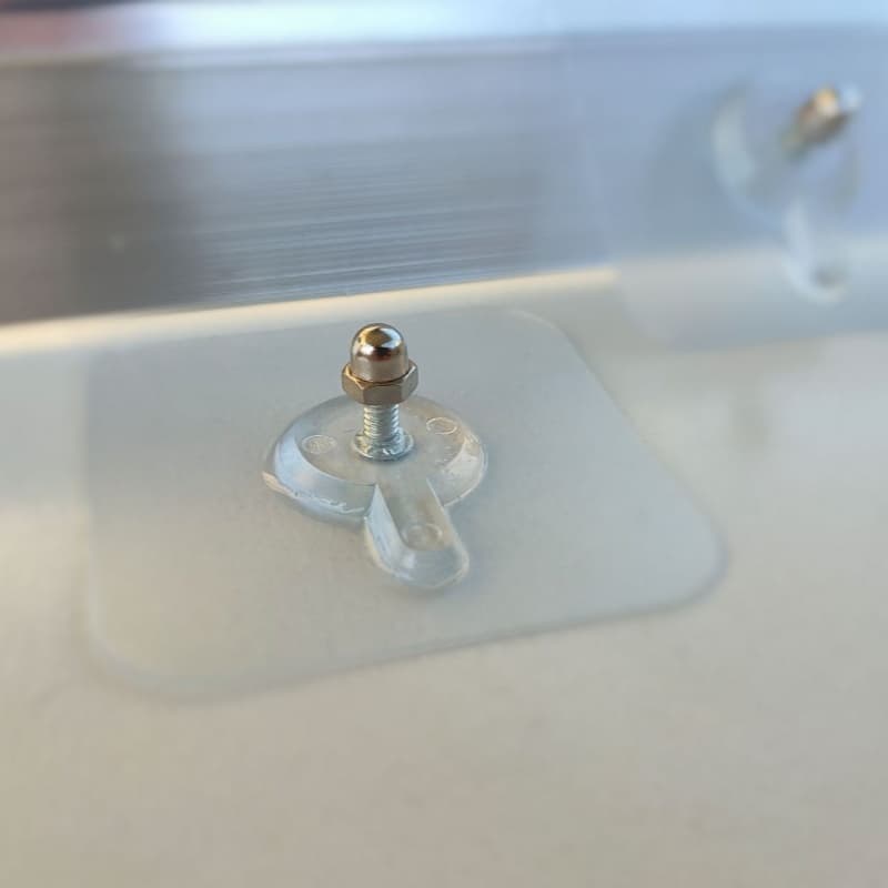 50 Kit 9Mm Gancho De Parede Adesivo Multiuso Para Pendurar Quadros UtensíLios De Cozinha Banheiros Parafuso
