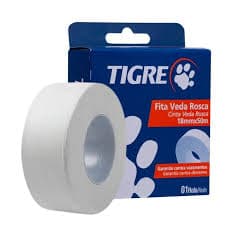 FITA VEDA ROSCA 18MM X 50M TIGRE