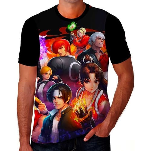 Camisa Camiseta The King Of Fighters Jogo Game Luta Xbox 04