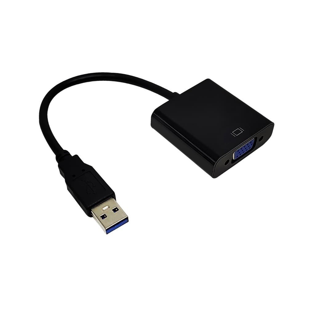Cabo Adaptador Conversor Usb 3.0 Para Vga Femea