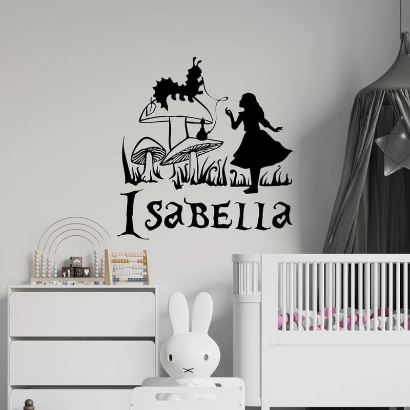 ADESIVO DECORATIVO DE PAREDE PREMIUM ALICE NO PAIS DAS MARAVILHAS - 571