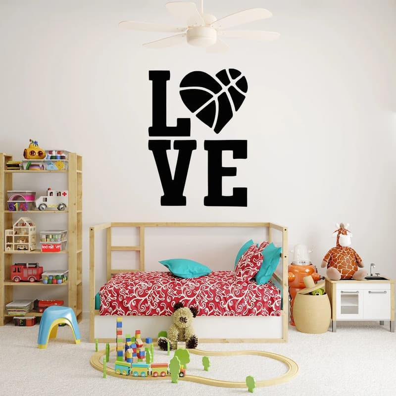 ADESIVO DECORATIVO DE PAREDE PREMIUM BASQUETE - 441
