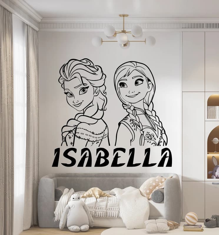 ADESIVO DECORATIVO DE PAREDE PREMIUM FROZEN - 221