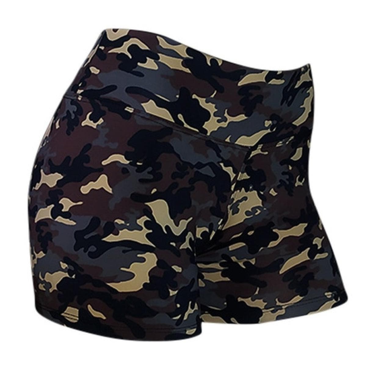 Shorts Curto Legging Camuflado Academia Suplex