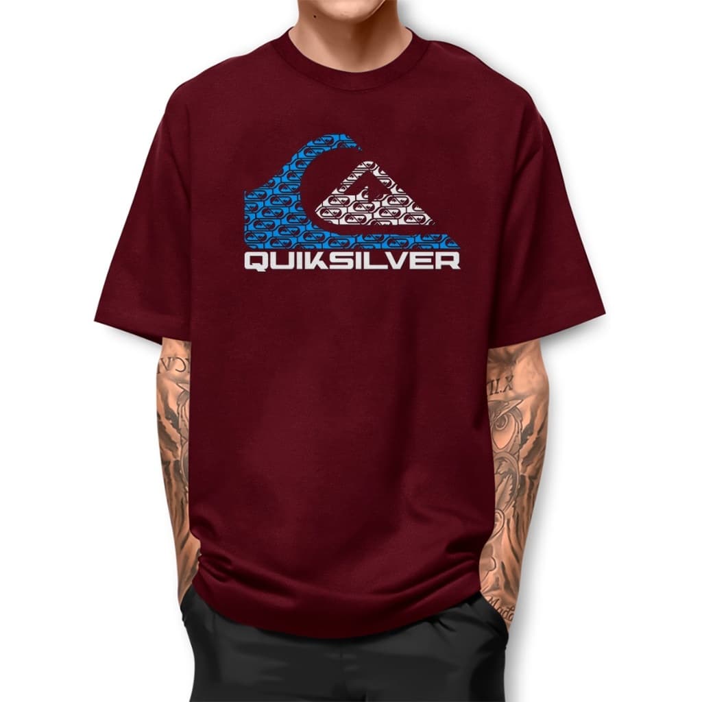 Camiseta Quiksilver Mini Logo Camisa unissex premium 100% algodão estilo WPJ1