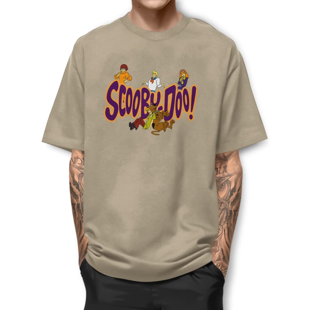 Camiseta SCOOBY DOO PERSONAGENS Camisa unissex premium 100% algodão estilo WPJ1
