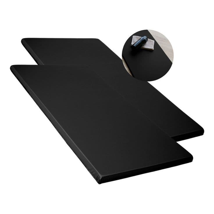 KIT 2 COLCHONETES PILATES/ACADEMIA PRETO SC