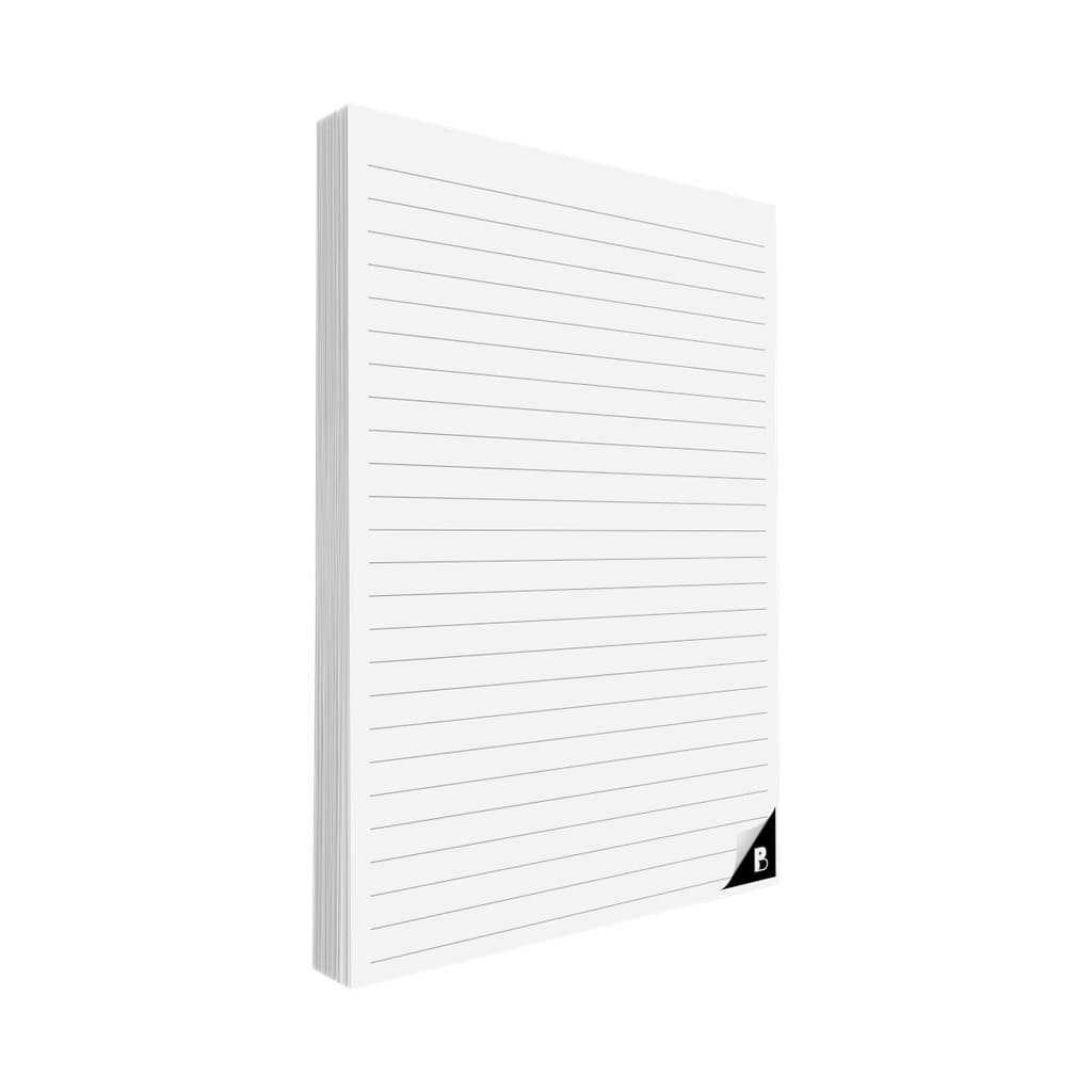 Papel 90g Pautado 80 Folhas