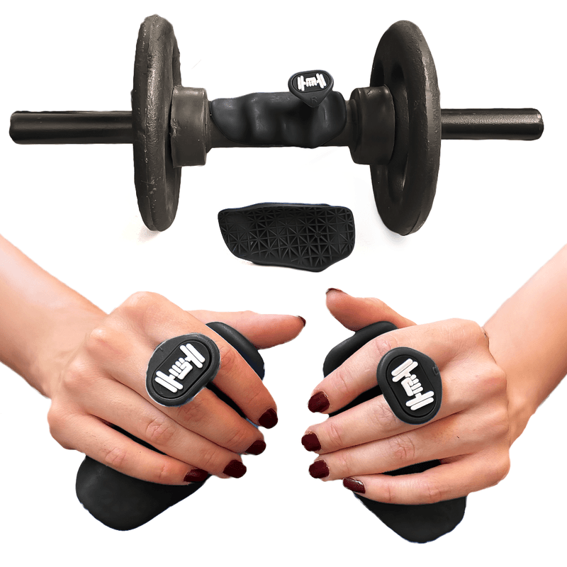 Luva de Cross Fit Band Treino Cross Fit Academia Musculação Strap Melhor Preto Custo-Benefício